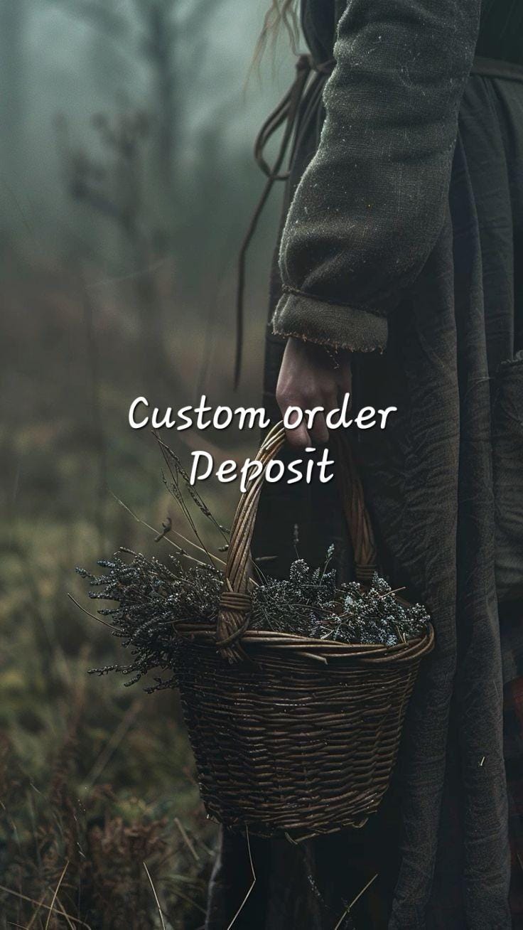 Custom Order Request & Deposit