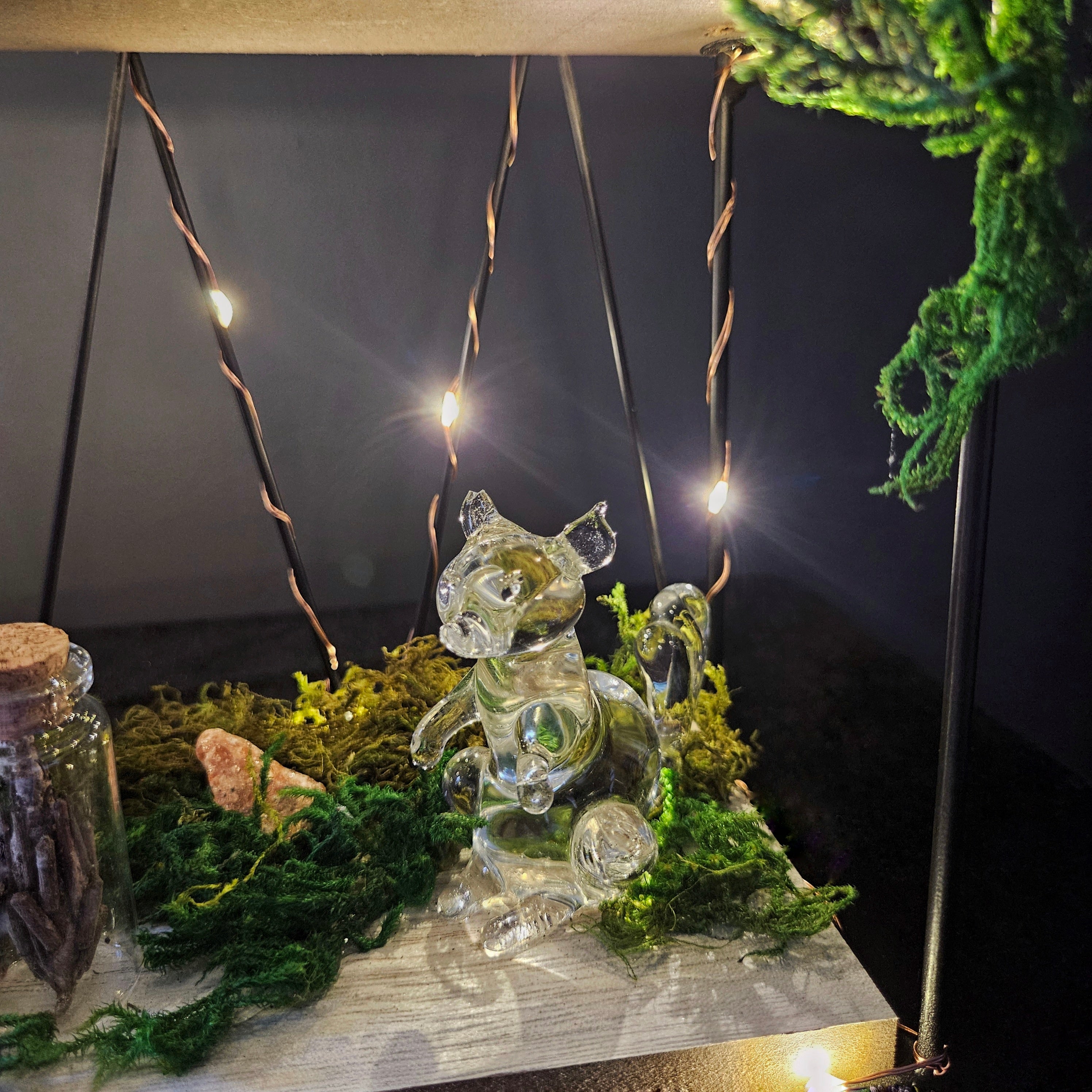 Cottagecore Curiosity Shelf Battery Powered Nightlight - Single Indivisible Item