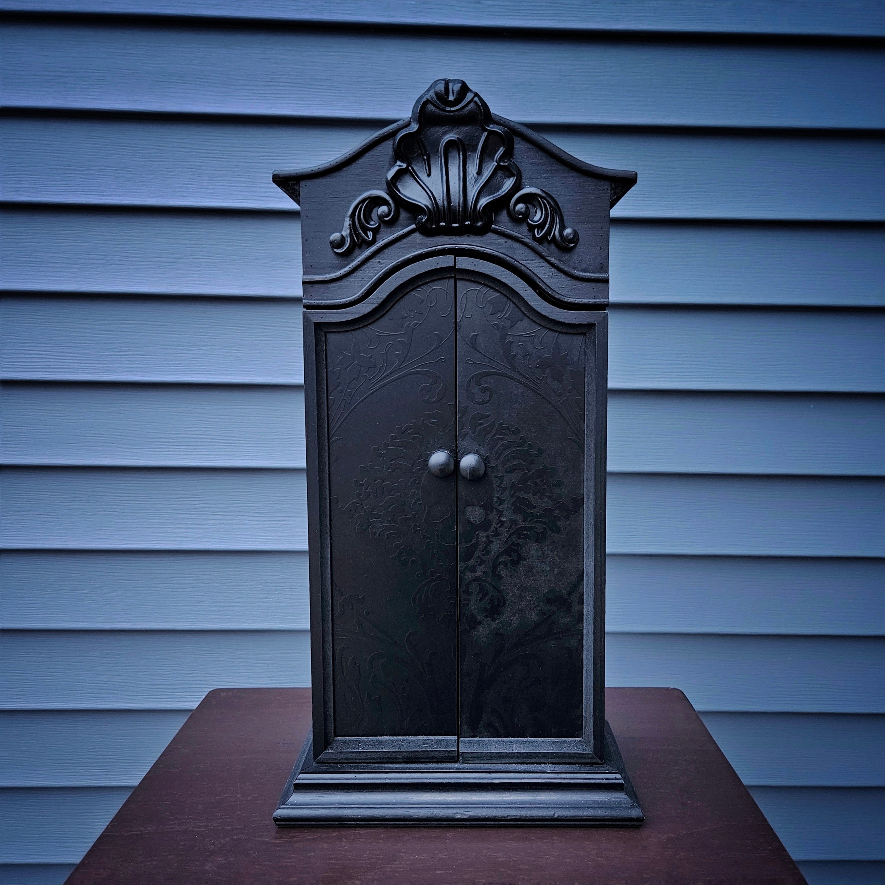 Moonlit Moth Reliquary Cabinet