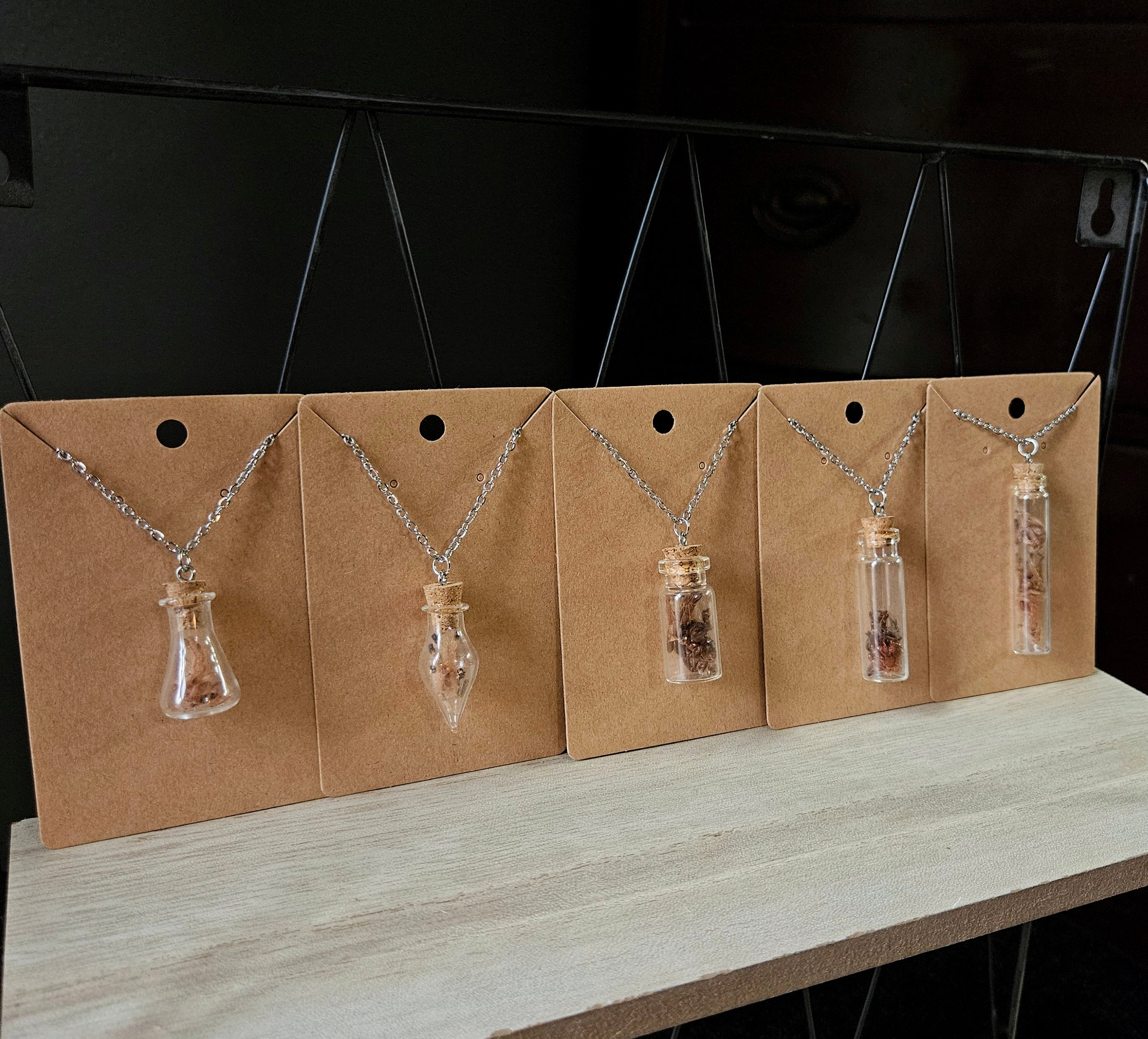 Tarantula Molt Necklace